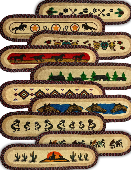 <FONT COLOR="RED">TRADING POST ESSENTIAL!!</FONT> 10 PACK Braided Jute Table Runners! Only $12.00 ea!
