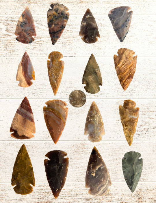 2" Showcase Quality Arrowheads - 200 Quantity