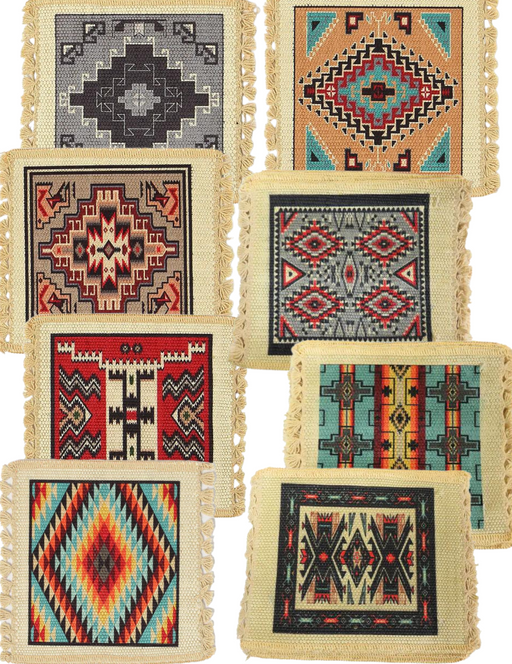 Customer Favorite!! 48 Pack Digital Print Geometric Coasters, Only $0.80 ea!