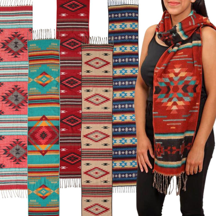 6 Southwest Style Scarves! ONLY $7 ea!