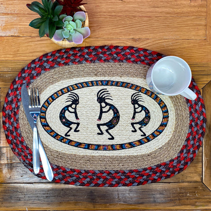 Braided Jute Table Mats, Design #4