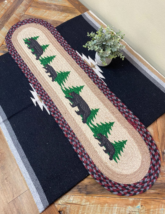 Braided Jute Table Runners, Design #33