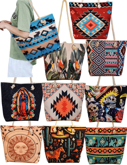 <font color="red">NEW!</font> 10 Pack Carryall Tote Bags, Only $9 ea !!