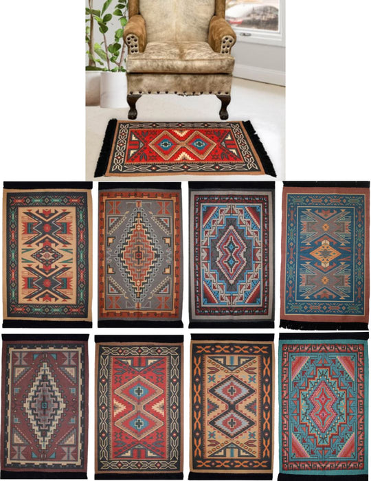 ALL-NEW!! 6 PACK Distressed Tapestry Rugs, Only $8.00 each!