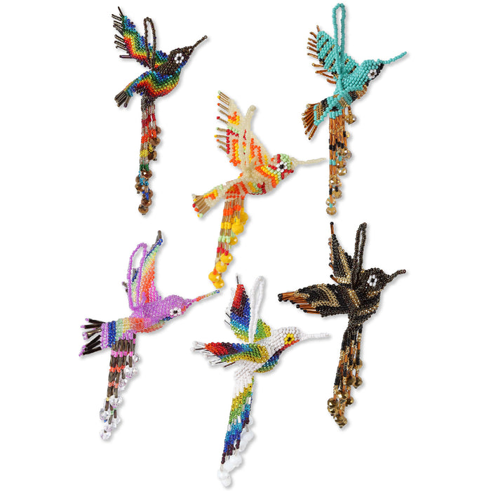 TOP-SELLER!! 12 PACK Beaded Hummingbird Ornaments, ONLY $8.75 ea!