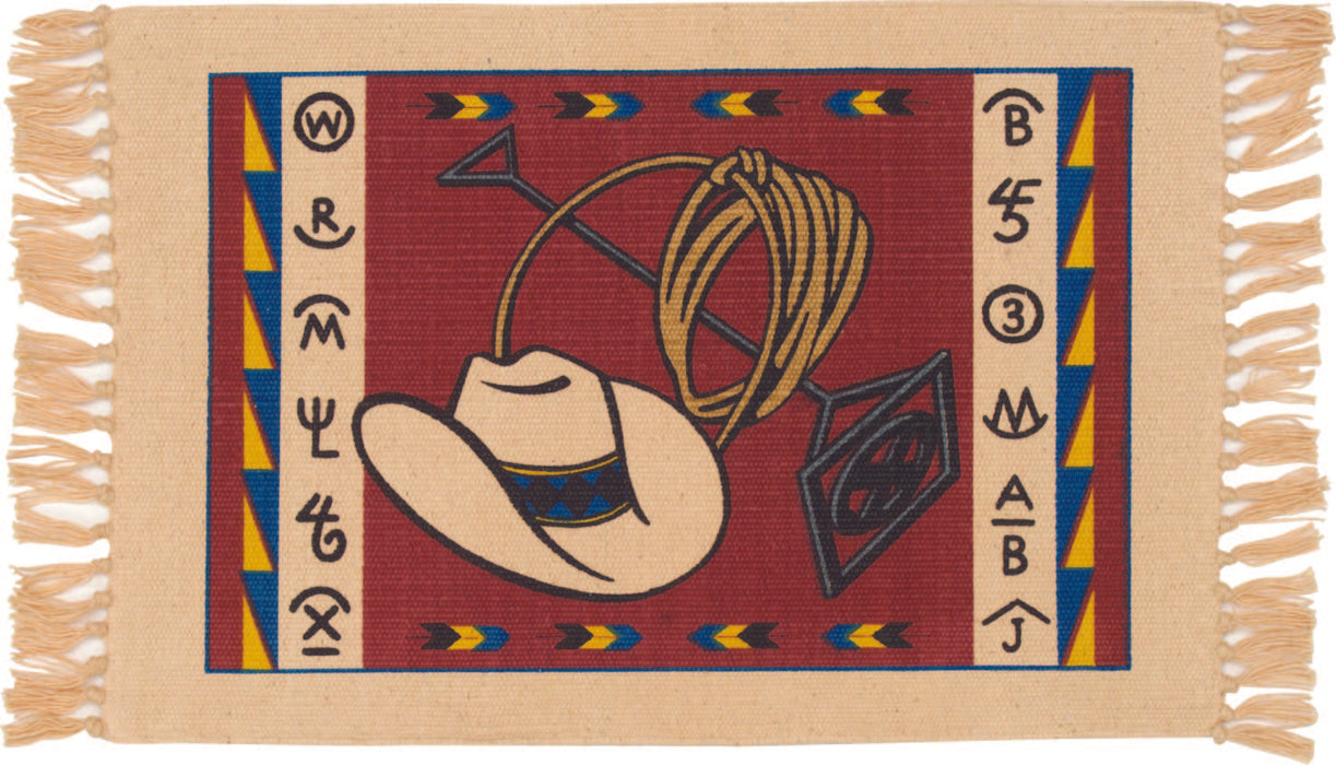 24 Assorted WESTERN Table Mats ! Only $2.50 ea.!