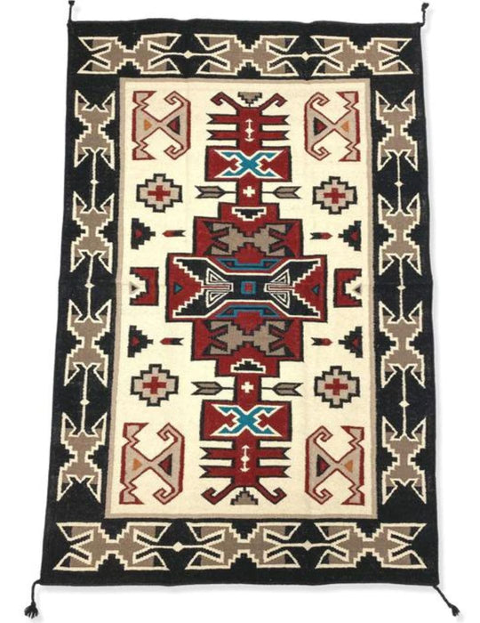 4' x 6' Handwoven Wool Trading Post Rug #680x1