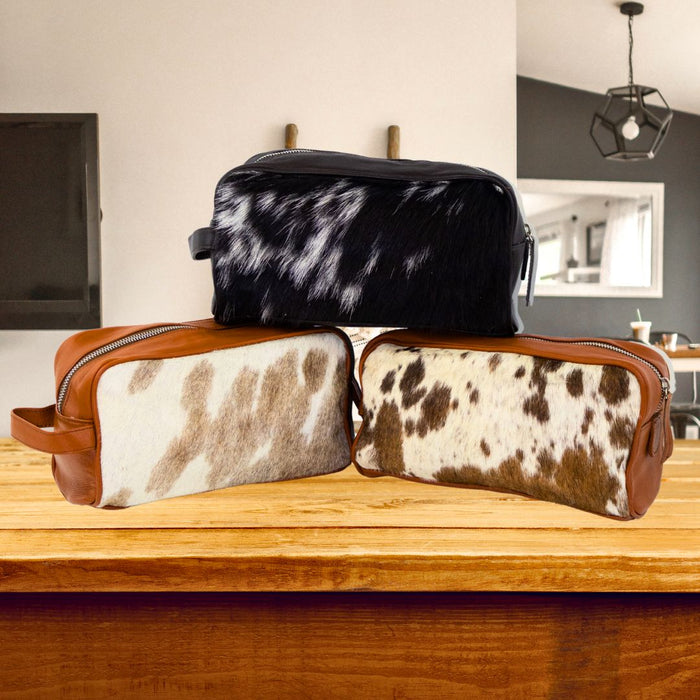 Large Cowhide Toiletry