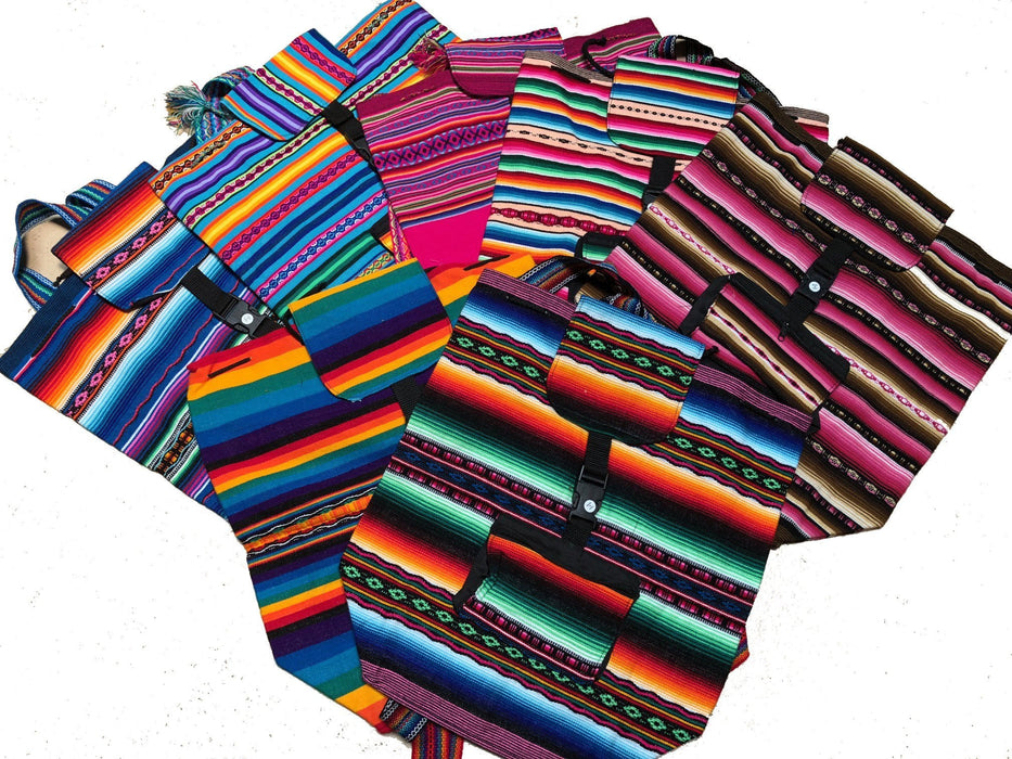 6 - Authentic Peruvian Made Backpacks! Wholesale $18.50 each