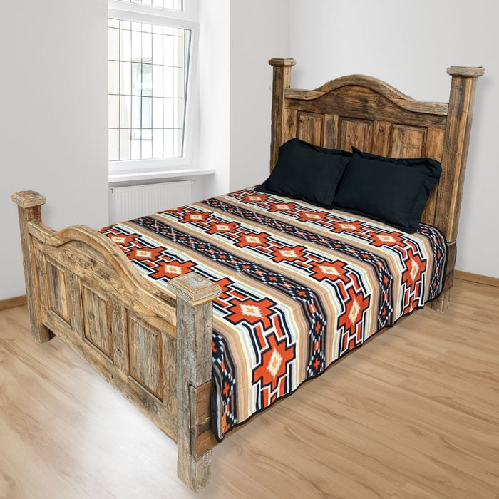 Queen-Size Lodge Blankets, Design  #32