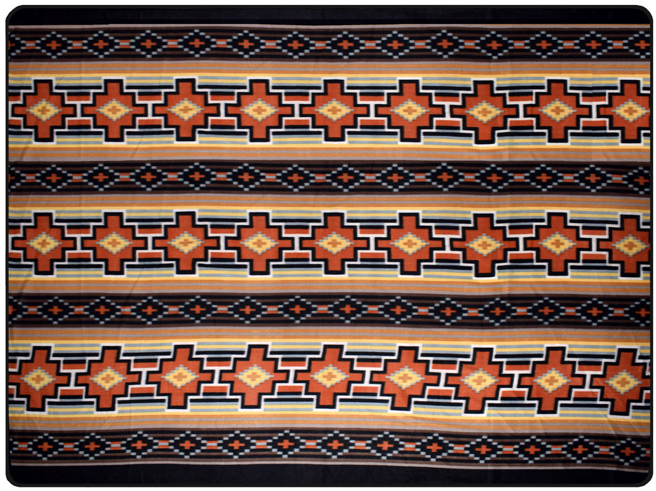 Queen-Size Lodge Blankets, Design  #32