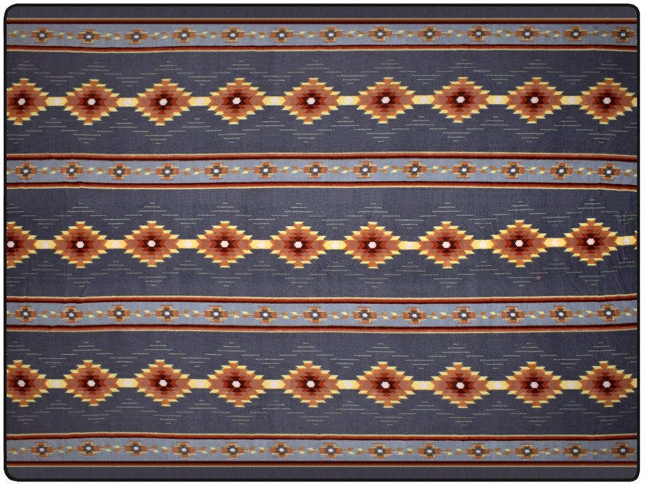 Queen-Size Lodge Blankets, Design  #38