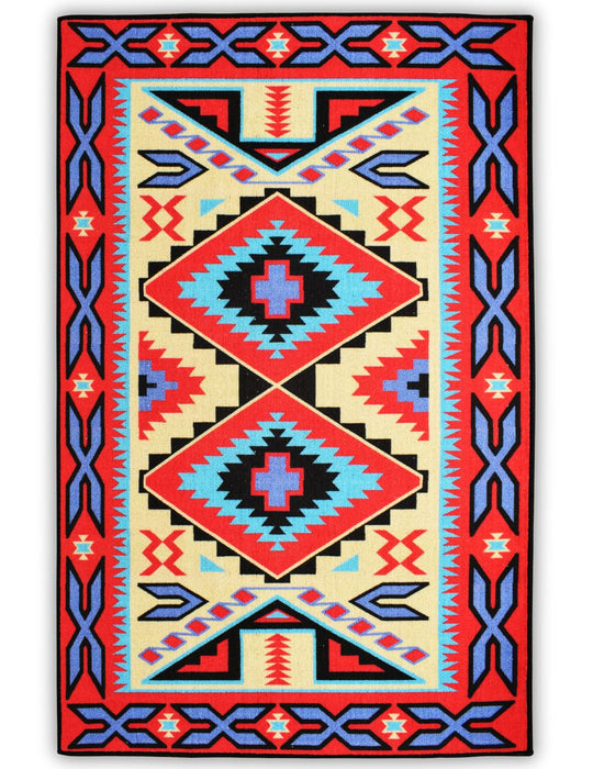 5' x 8' Southwest Tufted Area Rug #10