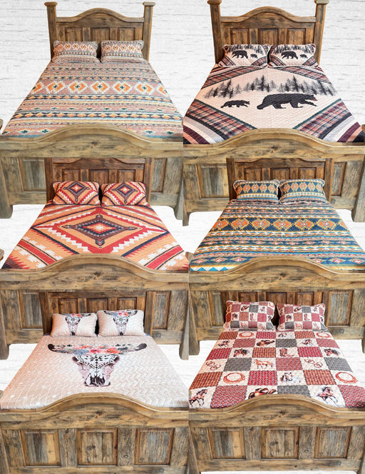 <FONT COLOR="RED">JUST IN!</FONT> 6 Pack, Premium Quilted Bedding Sets, Only $35.00 ea!
