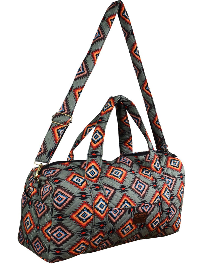 Copper Saddle Quilted Duffle Bag NCU0PTT2925
