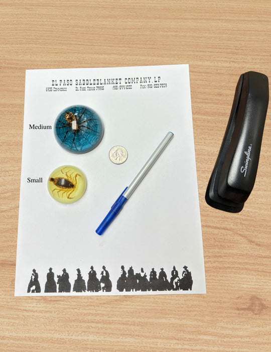 8 Small Dome Insect Paperweight, Only $7.25 ea.