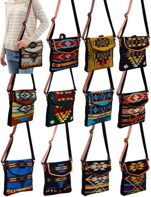 <font color="red"> Newly Remodeled!</font> 12 Piece Southwest Shoulder Bags! Only $11.25 each!