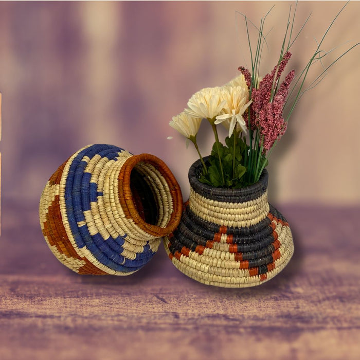 12 - Southwest style Handcrafted Extra Fine Small Cobra Baskets! Only $10.25 EA!