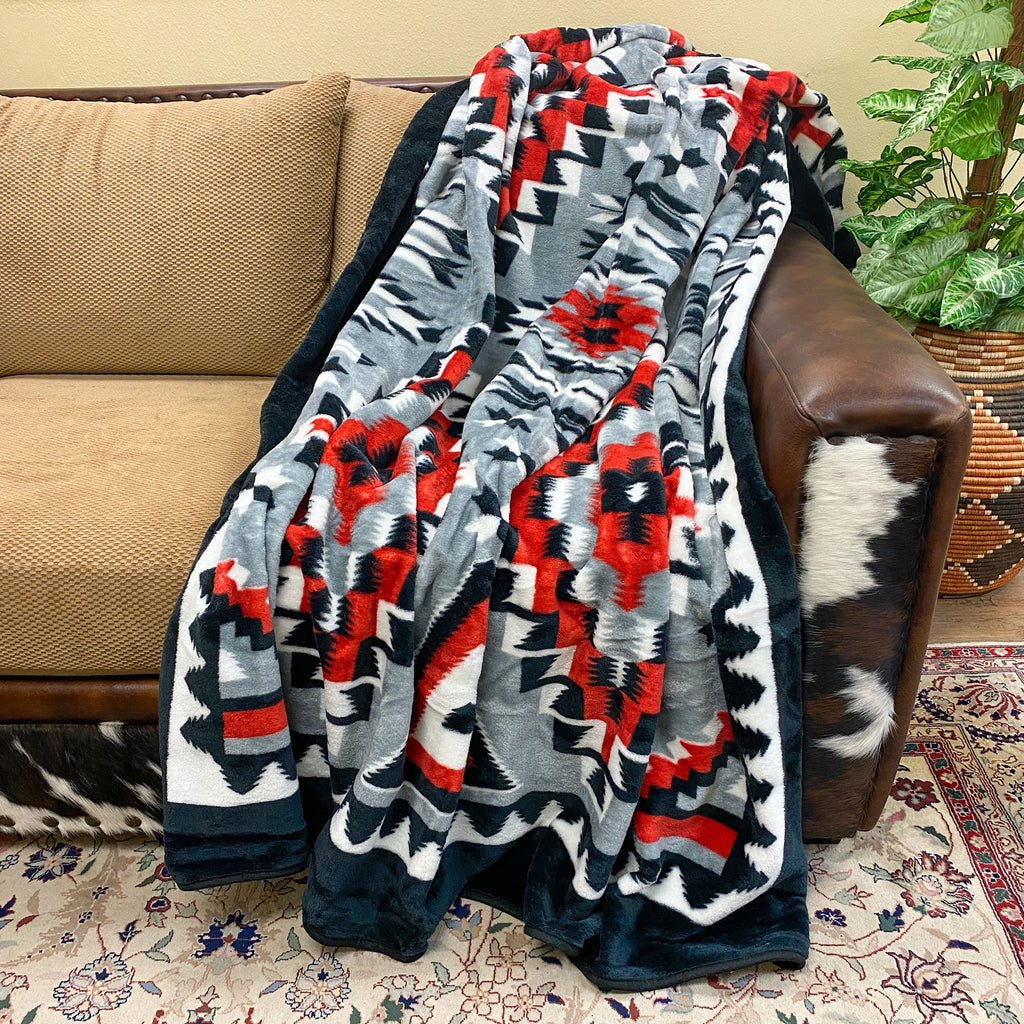 Luxury Plush Queen Size Blanket 9 — El Paso Saddleblanket