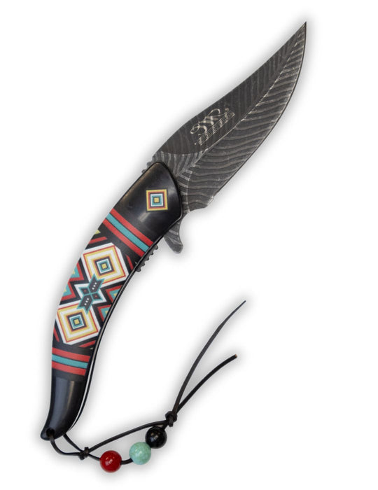 Ornated Folding Knife