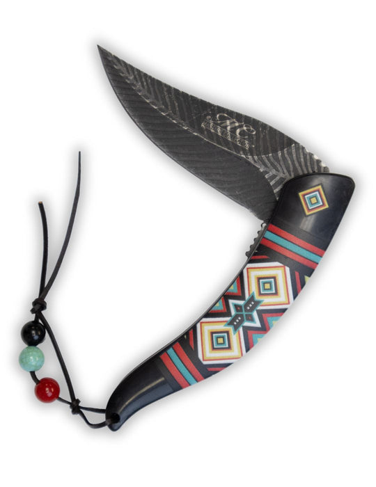 Ornated Folding Knife