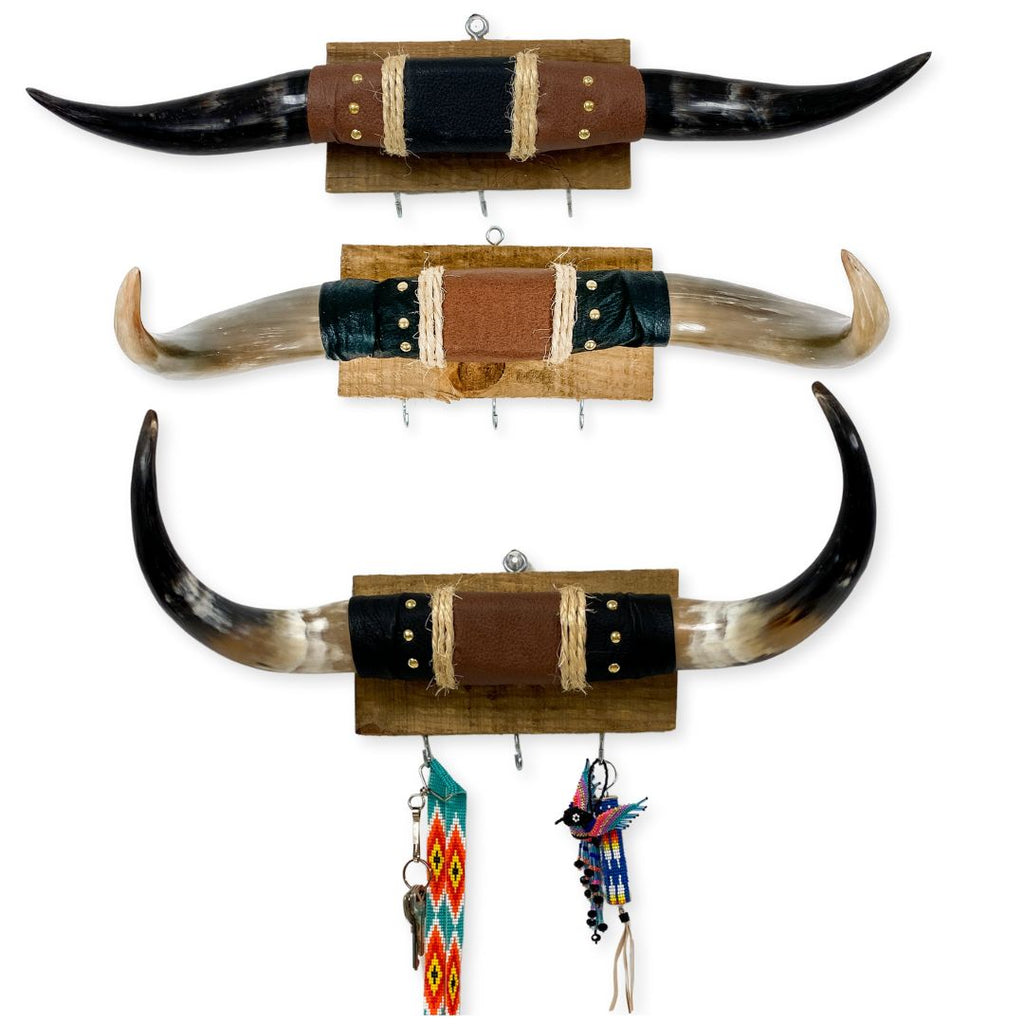 Mounted Horn Key Holders — El Paso Saddleblanket