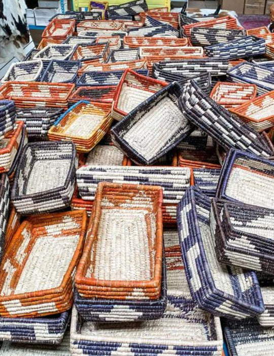 12 PACK Southwest Tray Baskets! ONLY $4.50 ea.!