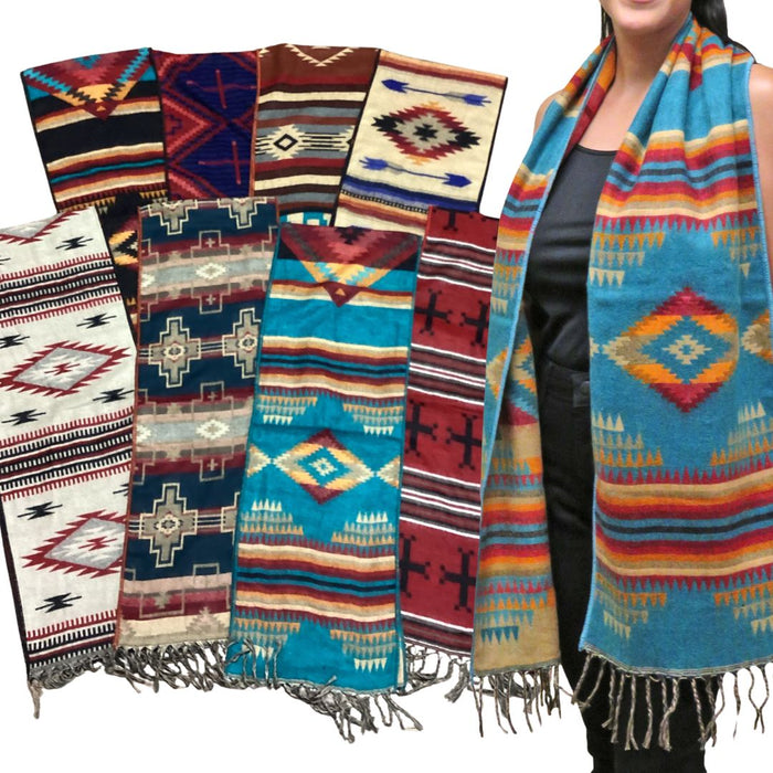 Hot Seller!! 6 Southwest Style Scarves! ONLY $7 ea!