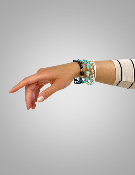 12 Pack Handcrafted Assorted Beaded Bracelets! Only $ 4.50 ea!