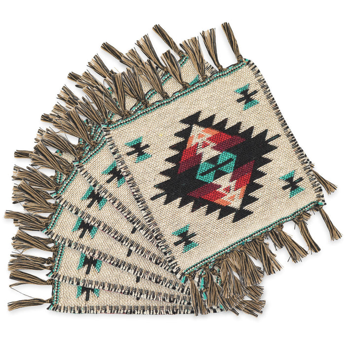 <FONT COLOR="RED">JUST IN!</FONT> 54 pack Cotton Accent Coasters, Only $.90 ea