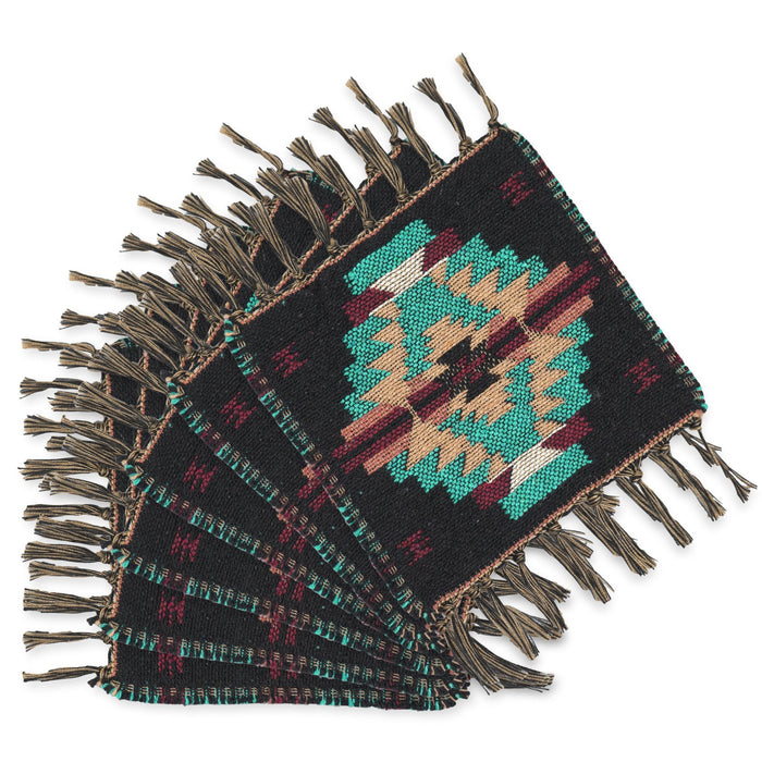 <FONT COLOR="RED">JUST IN!</FONT> 54 pack Cotton Accent Coasters, Only $.90 ea