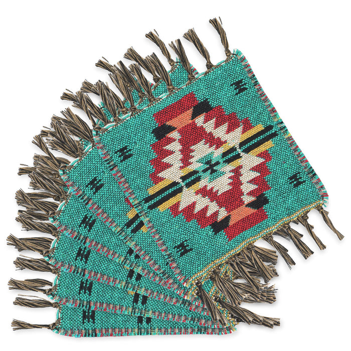 <FONT COLOR="RED">JUST IN!</FONT> 54 pack Cotton Accent Coasters, Only $.90 ea