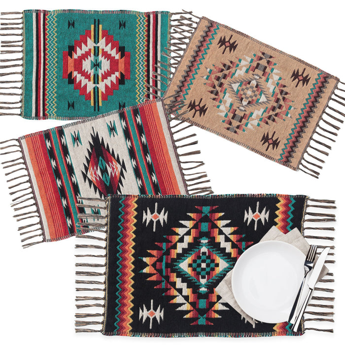 48 Pack Cotton Accent Table Mats, Only $3 EA!