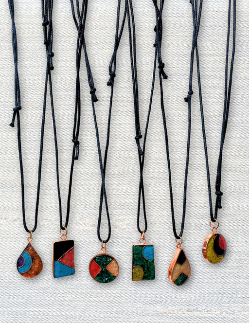 12 Pack Copper Inlay  Necklace, Only $3.80 ea.!