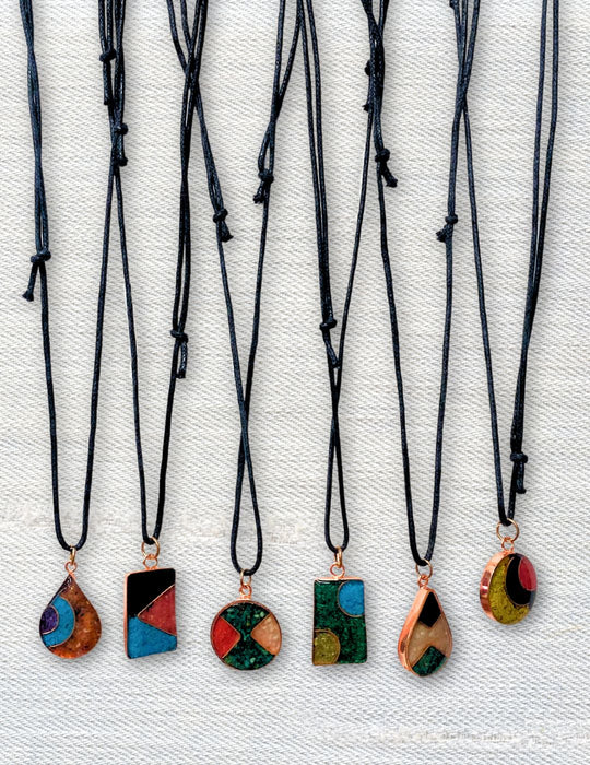 12 Pack Copper Inlay  Necklace, Only $4.25 ea.!
