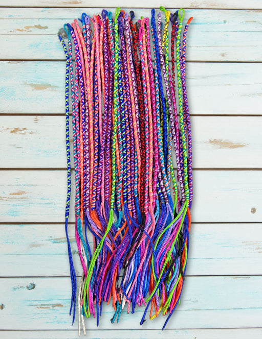 24 Assorted Braided Friendship Anklet Collection !  Wholesale $ 1.65ea.