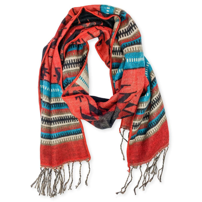 Southwest-Style Scarves D1