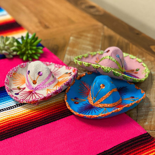 24 Coloful Mexico 5" to 6" Medium Sombreros! Only $3.50 ea.!