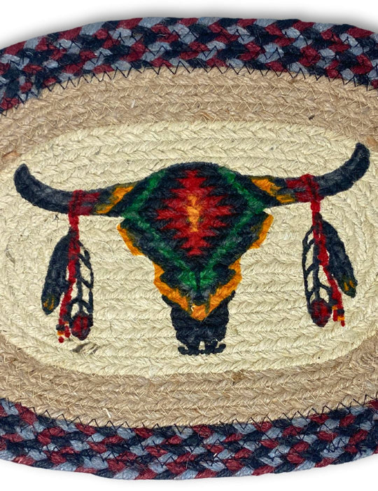 Braided Jute Table Mats, Design #10