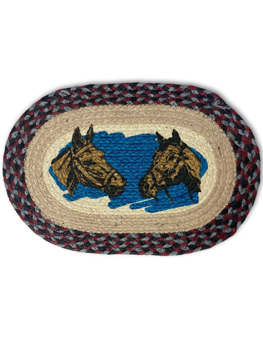 Braided Jute Table Mats, Design #14