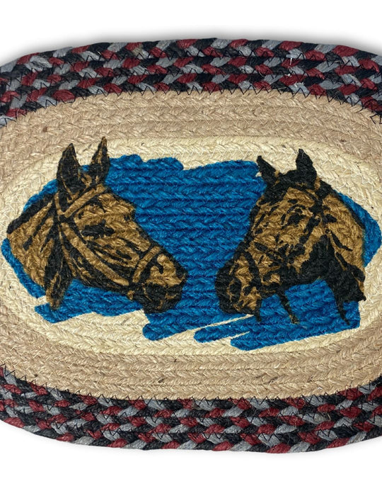 Braided Jute Table Mats, Design #14