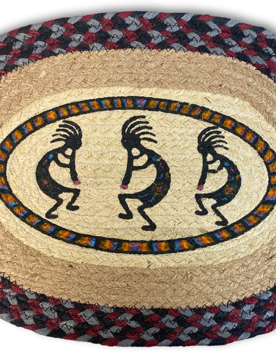 Braided Jute Table Mats, Design #4