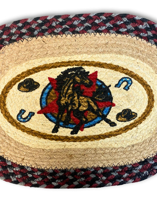 Braided Jute Table Mats, Design #8