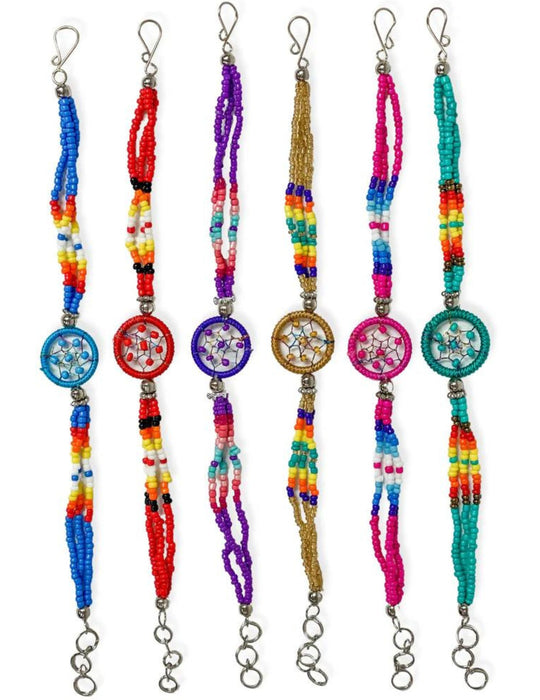 24 PACK Southwest Style Beaded Dreamcatcher Bracelets! Only $3.25 ea!