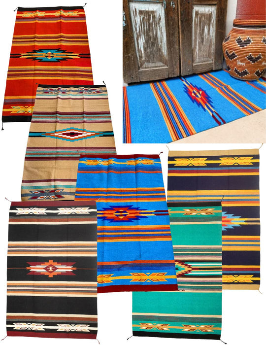 6 Popular Cantina 4' x 6' Rugs !  Only $39 ea.!