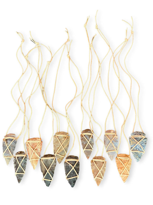 BIG ARROWHEAD NECKLACE PACK! 100 Arrowhead Pendants! Only $1.50 ea!