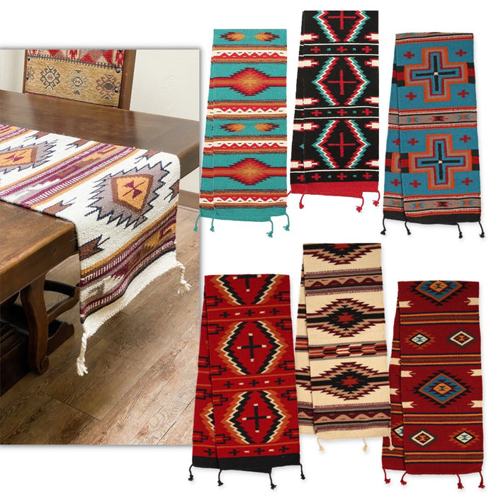 8 Wool 16"x80" Maya Table Runners! Only $37 ea.!