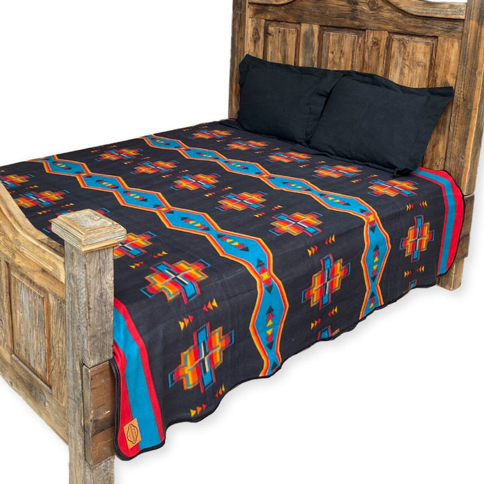 Queen-Size Lodge Blankets, Design  #26A