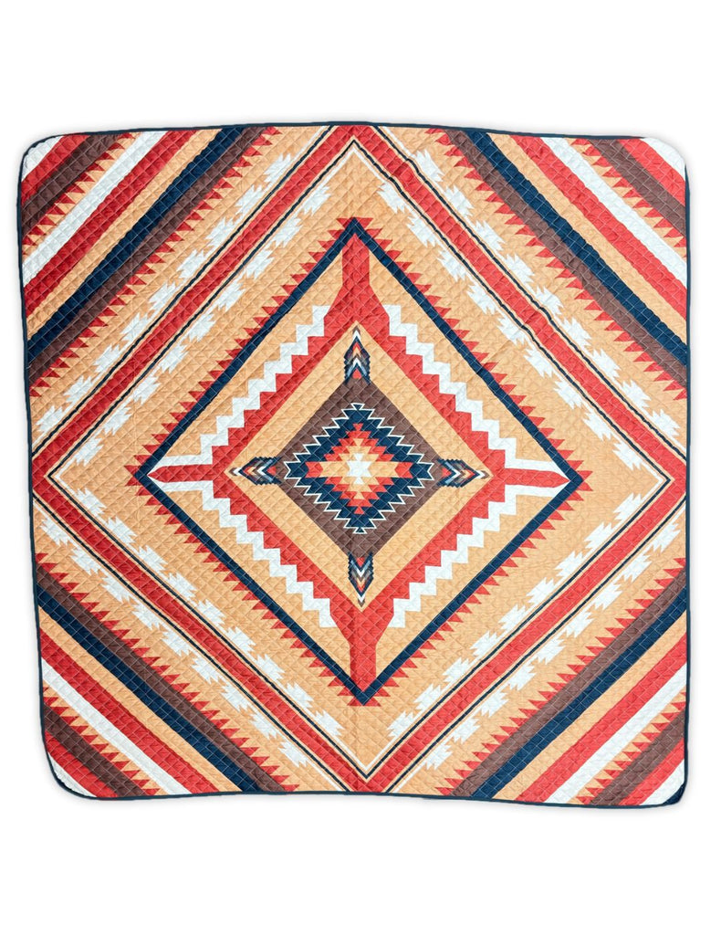 3pc Premium Quilted Bedding Set 6 — El Paso Saddleblanket