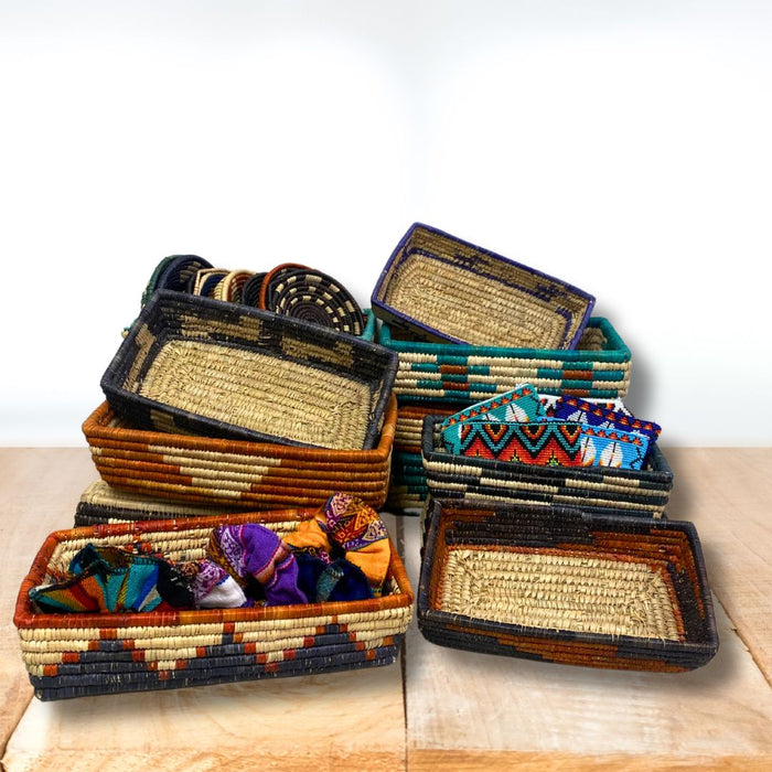 12 PACK Southwest Tray Baskets! ONLY $4.50 ea.!